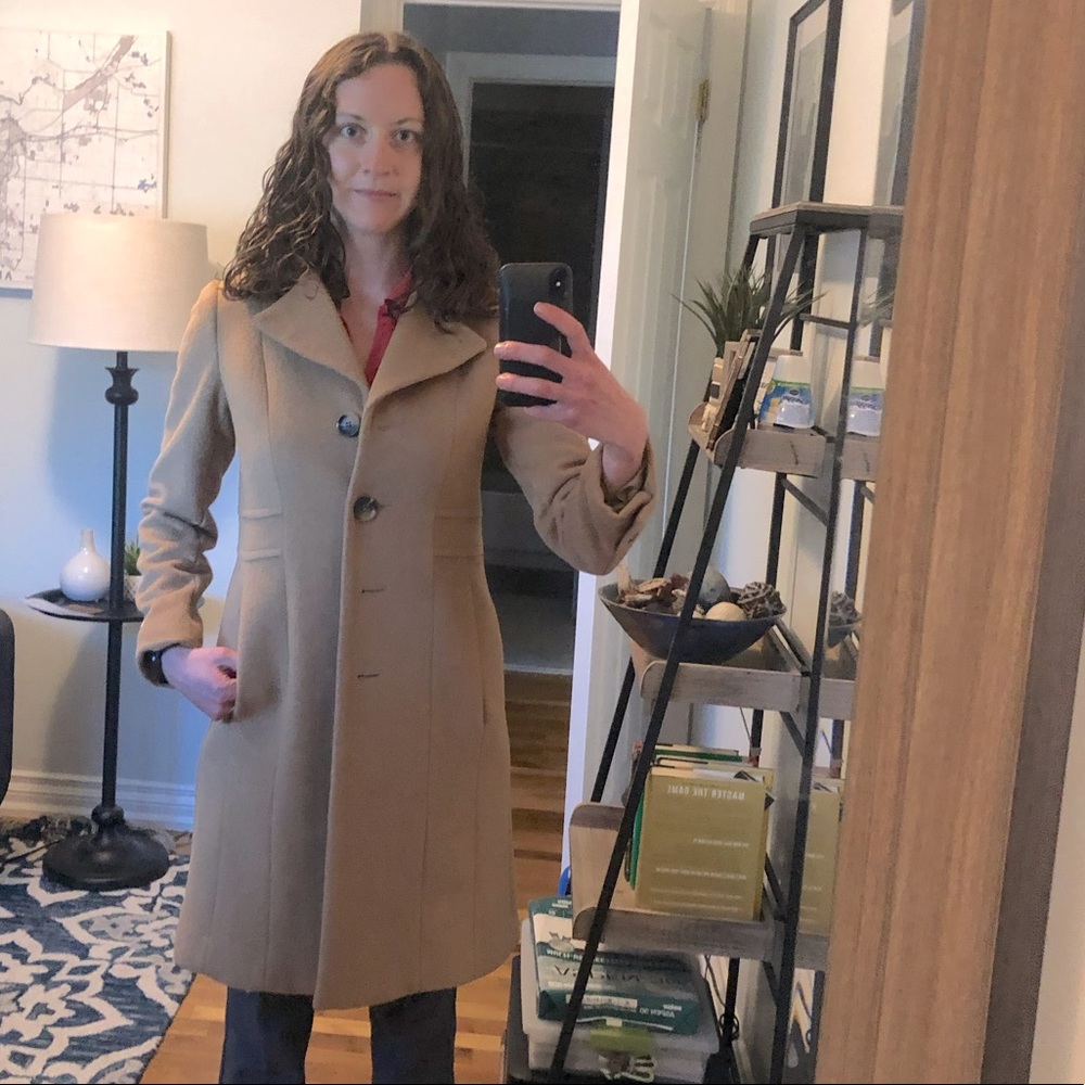 Cashmere blend coat